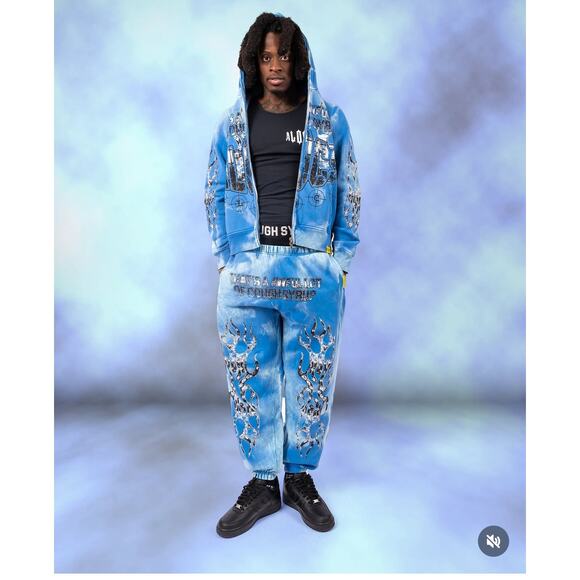 That's a Awful Lot of Cough Syrup limited edition cloud sweatpants XL - Picture 6 of 16